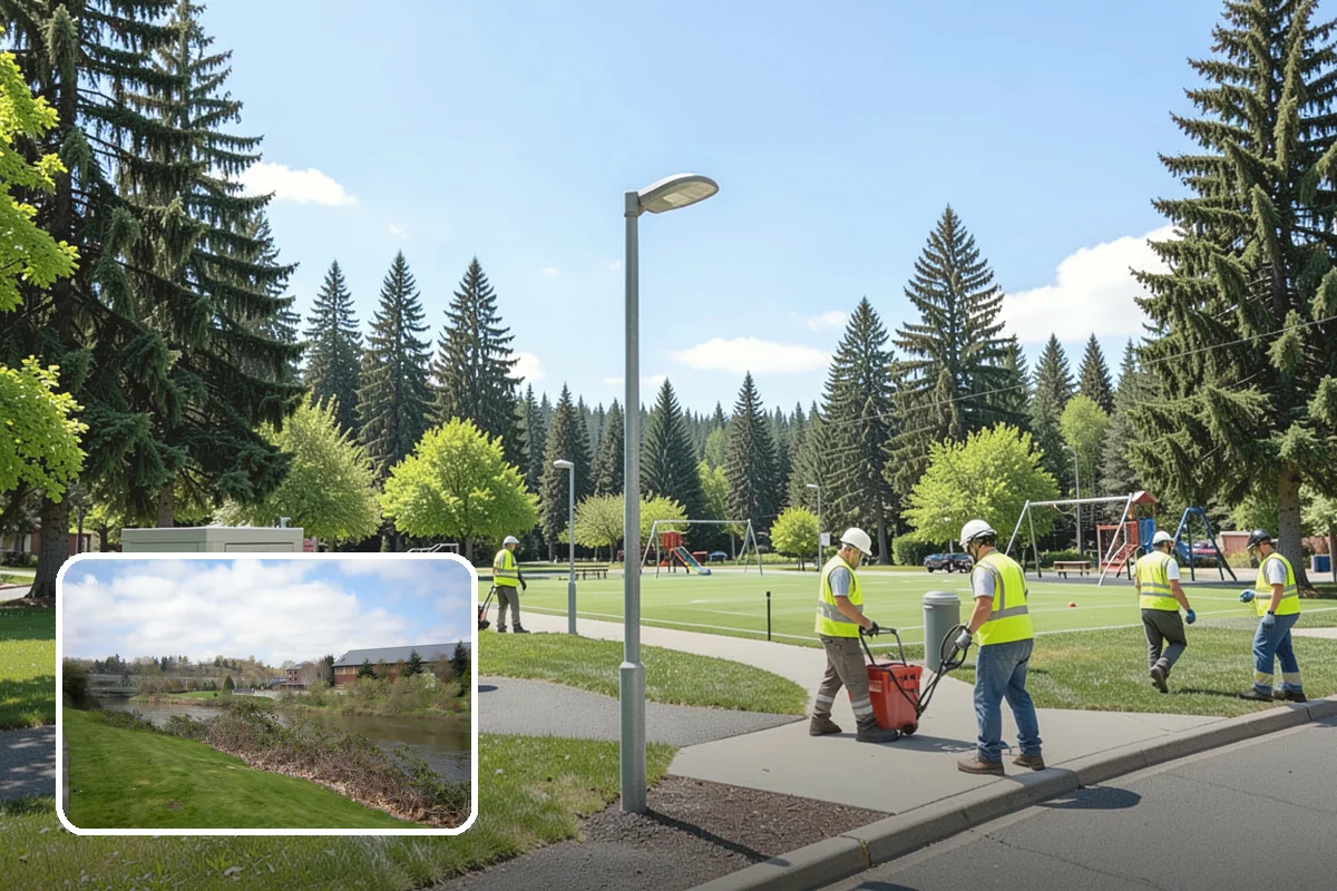 Athletic Field Fencing in Tukwila, King County, WA - Withstands ball impact and heavy league use