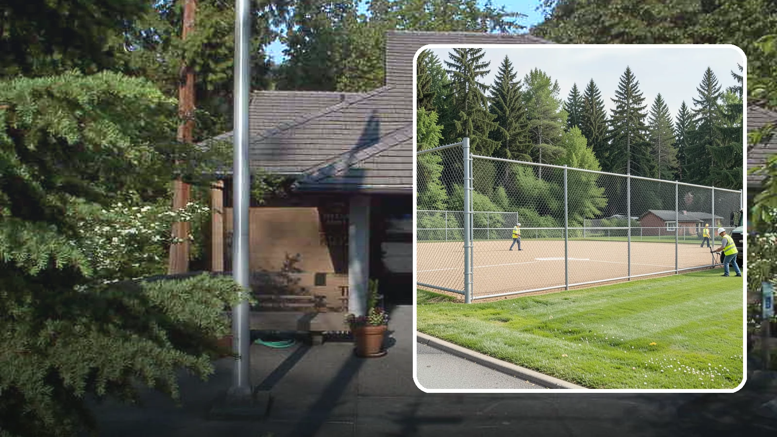 Athletic Field Fencing in Yarrow Point, King County, WA - Install backstops, outfield fencing, and enclosures for ballfields and athletic facilities.