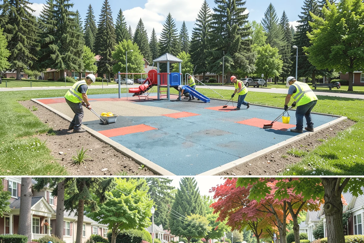Athletic Field Overseeding in Beaux Arts Village, King County, WA - Overseeding is scheduled for late summer and early fall, and again in spring, to match cool-season germination windows.