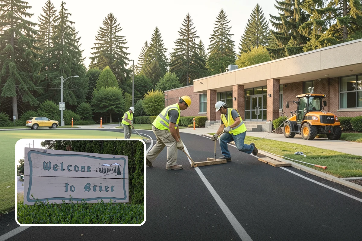Athletic Field Overseeding in Brier, Snohomish County, WA - Restored turf density that improves safety and appearance