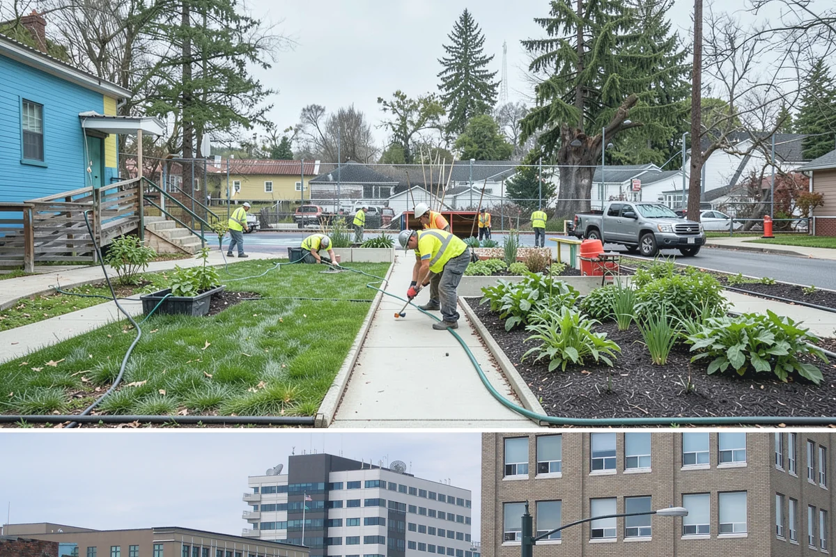 Athletic Field Overseeding in Everett, Snohomish County, WA - Overseeding is scheduled for late summer and early fall, and again in spring, to match cool-season germination windows.