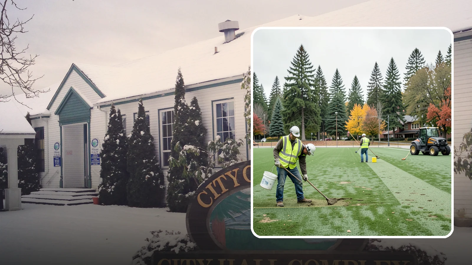 Athletic Field Overseeding in Pacific, King County, WA - Overseeding of worn sports turf that restores density, coverage, and durability on public athletic fields.