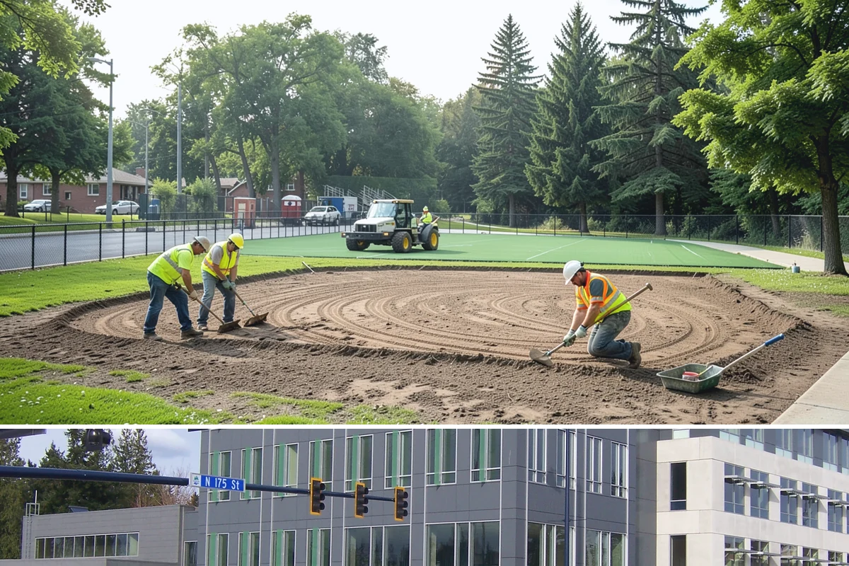 Athletic Field Overseeding in Shoreline, King County, WA - Overseeding is scheduled for late summer and early fall, and again in spring, to match cool-season germination windows.