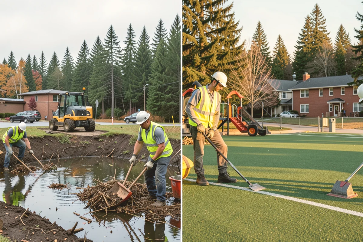 Athletic Field Overseeding in Snohomish, Snohomish County, WA - Identify thin and worn areas across each field