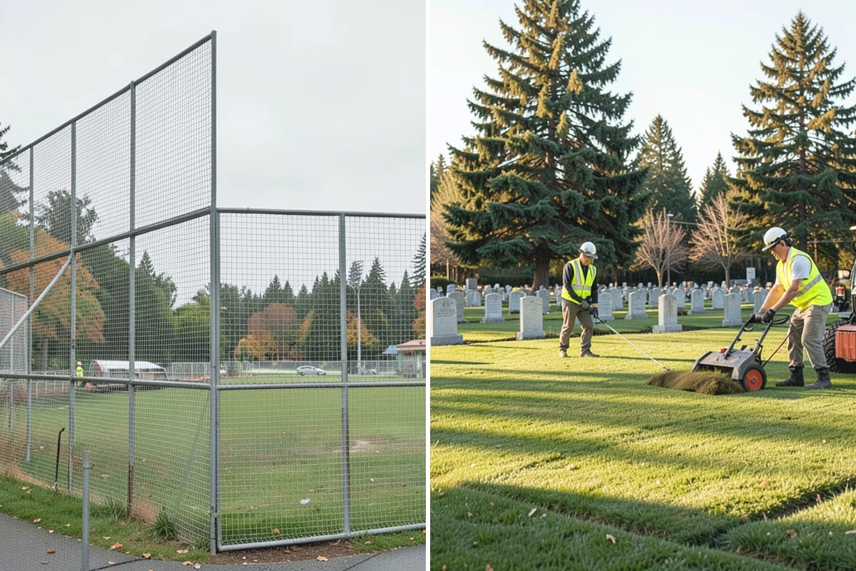 Athletic Field Overseeding in South Prairie, Pierce County, WA - Identify thin and worn areas across each field