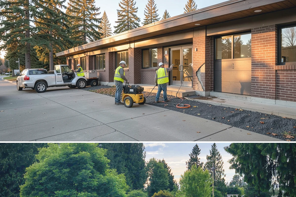 Automatic Door Service in Bonney Lake, Pierce County, WA - Service can be scheduled any time, with pre-winter checks helping doors seal and operate through cold months.