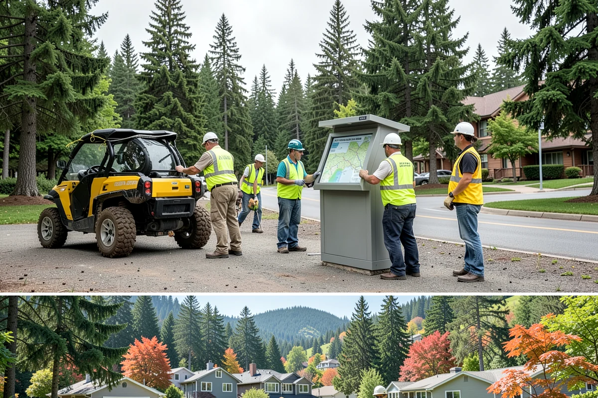 Automatic Door Service in Fircrest, Pierce County, WA - Service can be scheduled any time, with pre-winter checks helping doors seal and operate through cold months.
