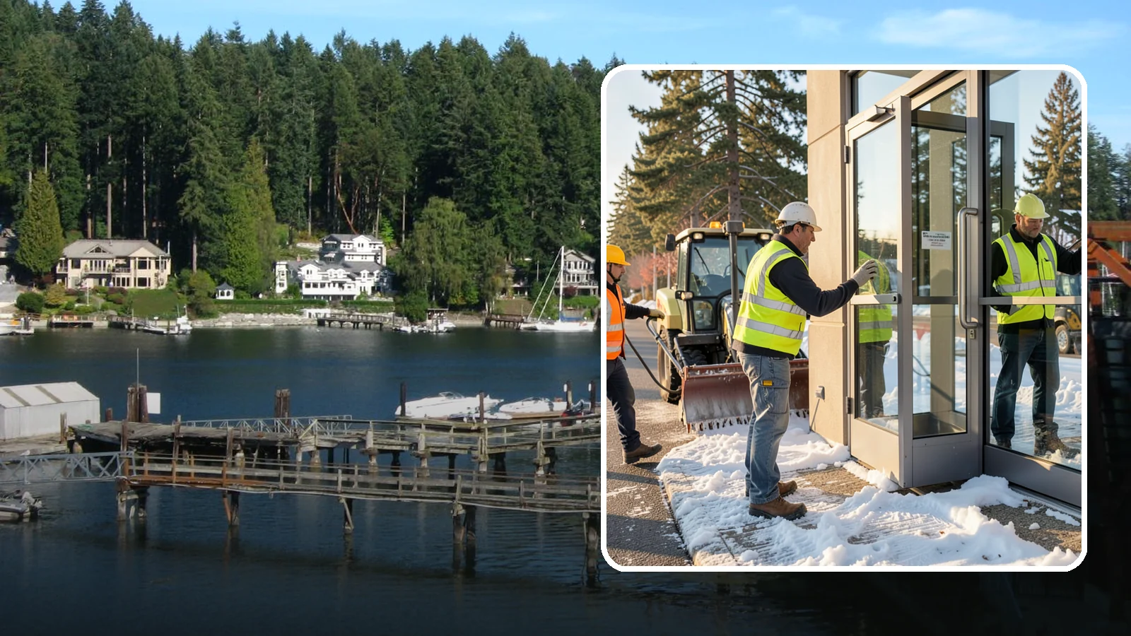Automatic Door Service in Gig Harbor, Pierce County, WA - Automatic and ADA door operator service that keeps public entrances safe, accessible, and reliable.