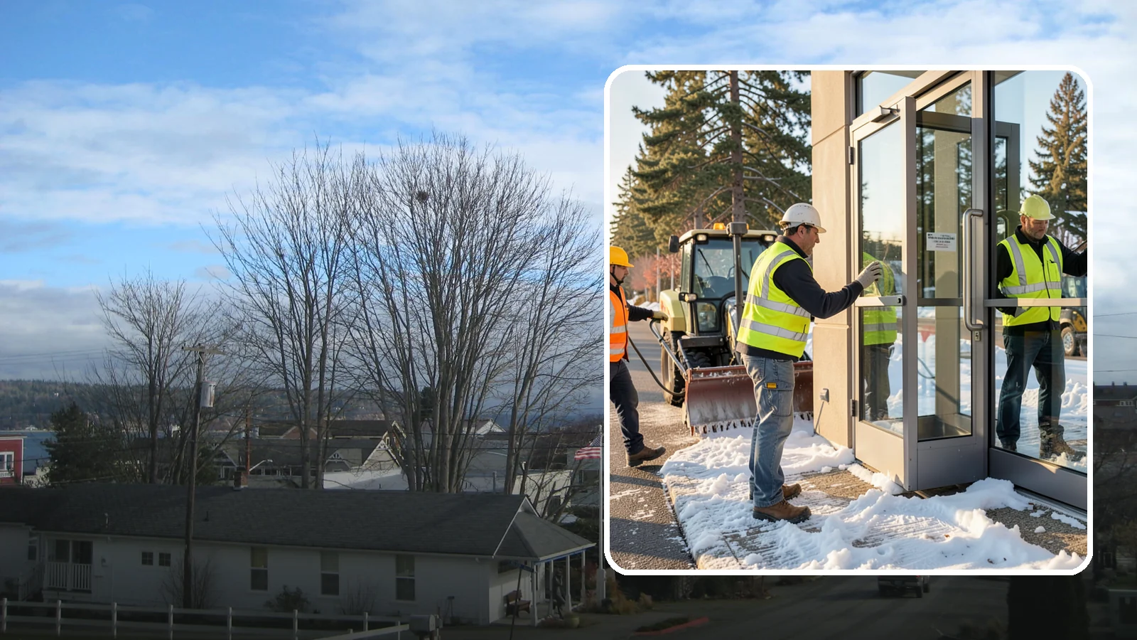 Automatic Door Service in Langley, Island County, WA - Automatic and ADA door operator service that keeps public entrances safe, accessible, and reliable.