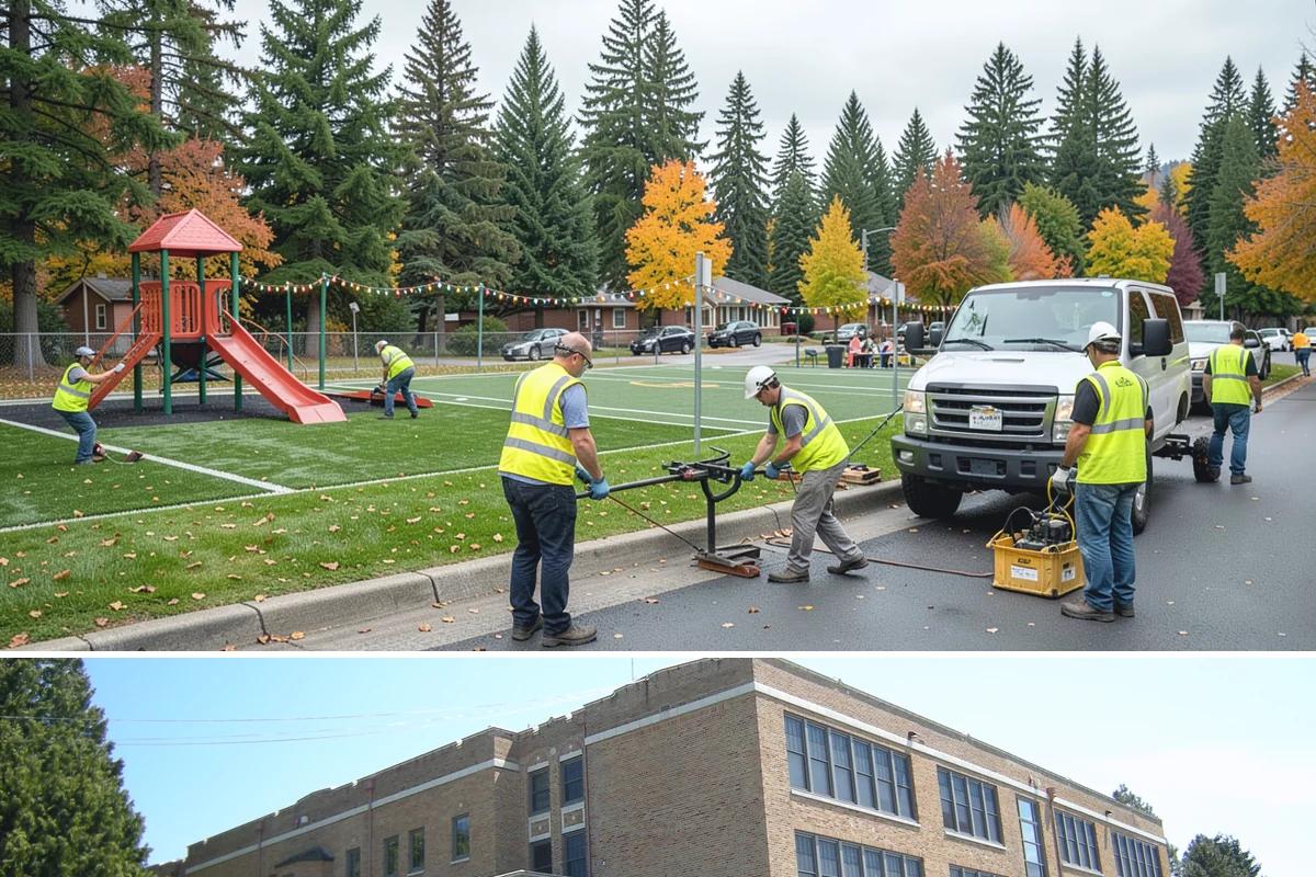 Automatic Door Service in Maple Valley, King County, WA - Service can be scheduled any time, with pre-winter checks helping doors seal and operate through cold months.