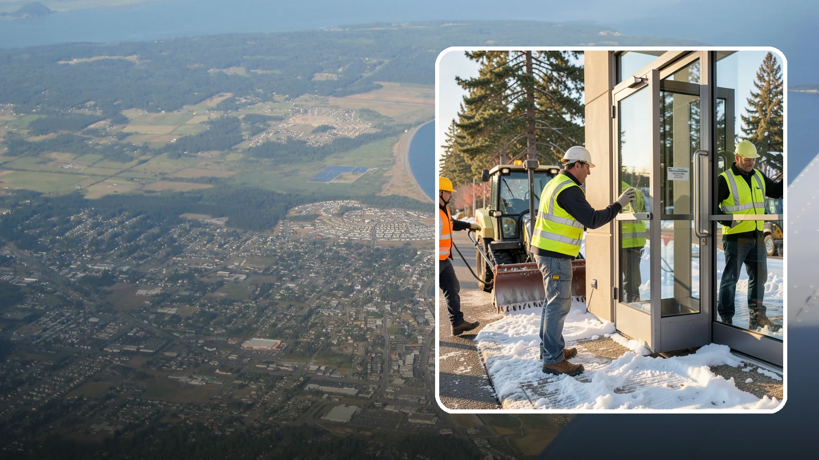 Automatic Door Service in Oak Harbor, Island County, WA - Automatic and ADA door operator service that keeps public entrances safe, accessible, and reliable.