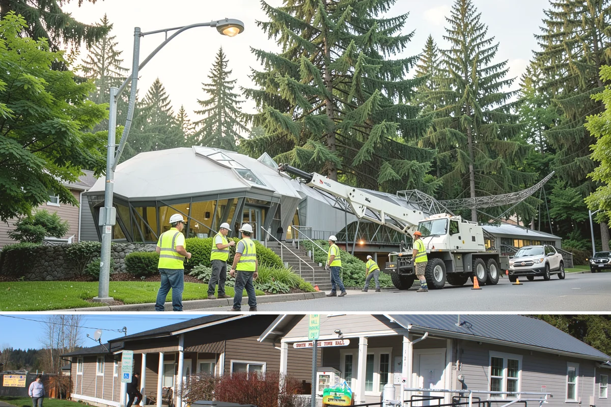 Automatic Door Service in South Prairie, Pierce County, WA - Service can be scheduled any time, with pre-winter checks helping doors seal and operate through cold months.