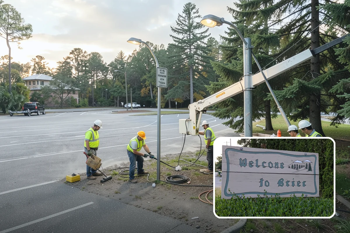 Backstop Installation in Brier, Snohomish County, WA - Contains foul balls and protects spectators behind home plate