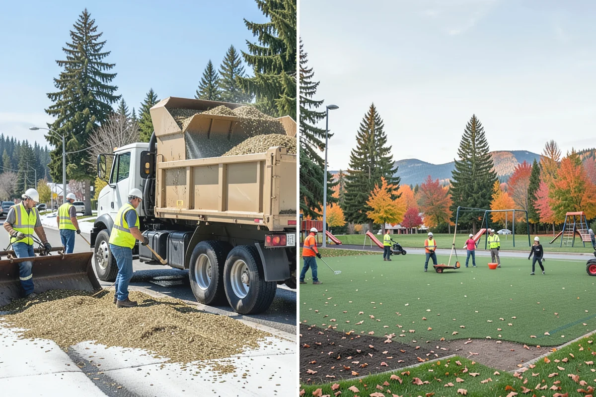 Backstop Installation in Coupeville, Island County, WA - Confirm field classification, backstop dimensions, and layout