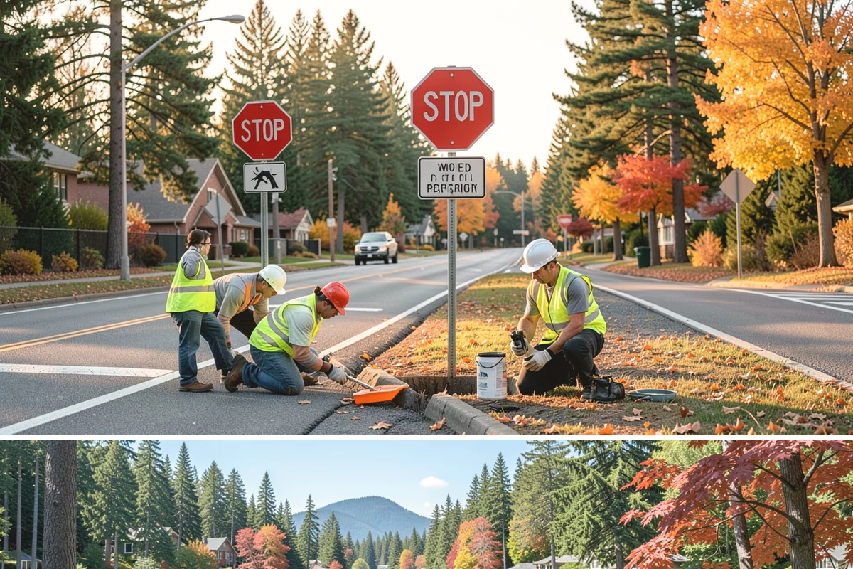Backstop Installation in Covington, King County, WA - Footing and structural work is best scheduled in the drier months when excavations and concrete cure reliably.