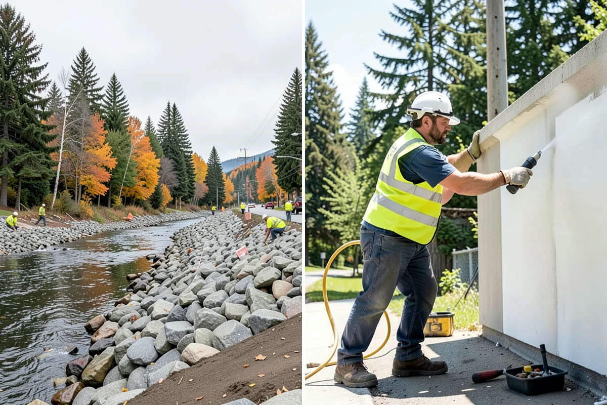Backstop Installation in Hunts Point, King County, WA - Confirm field classification, backstop dimensions, and layout