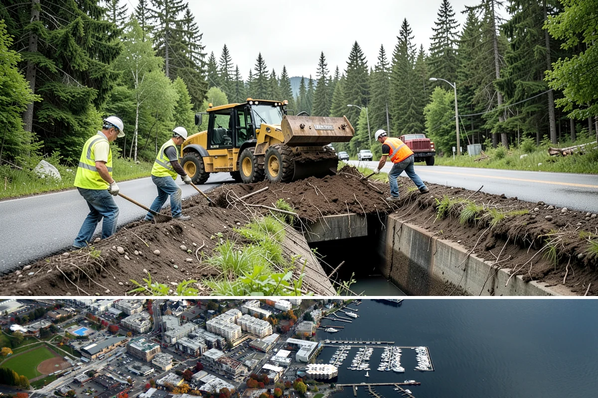 Backstop Installation in Kirkland, King County, WA - Footing and structural work is best scheduled in the drier months when excavations and concrete cure reliably.