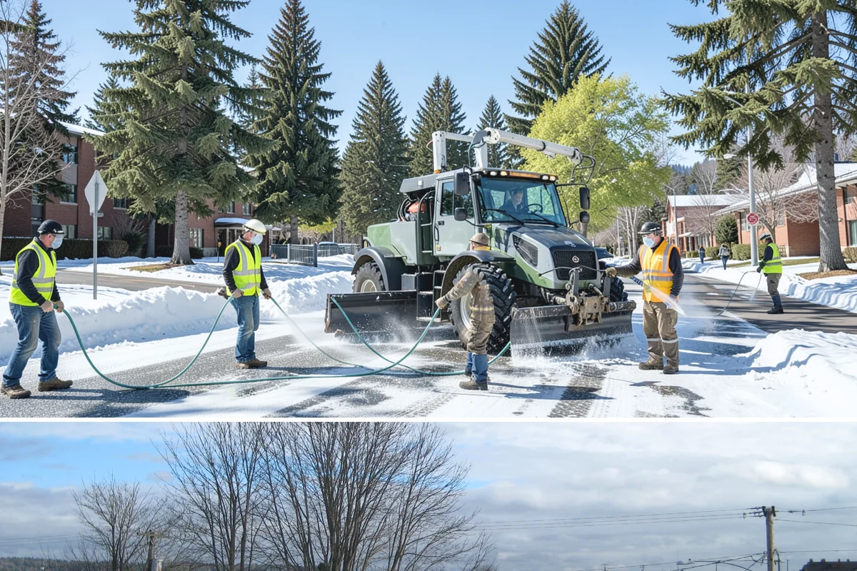 Backstop Installation in Langley, Island County, WA - Footing and structural work is best scheduled in the drier months when excavations and concrete cure reliably.