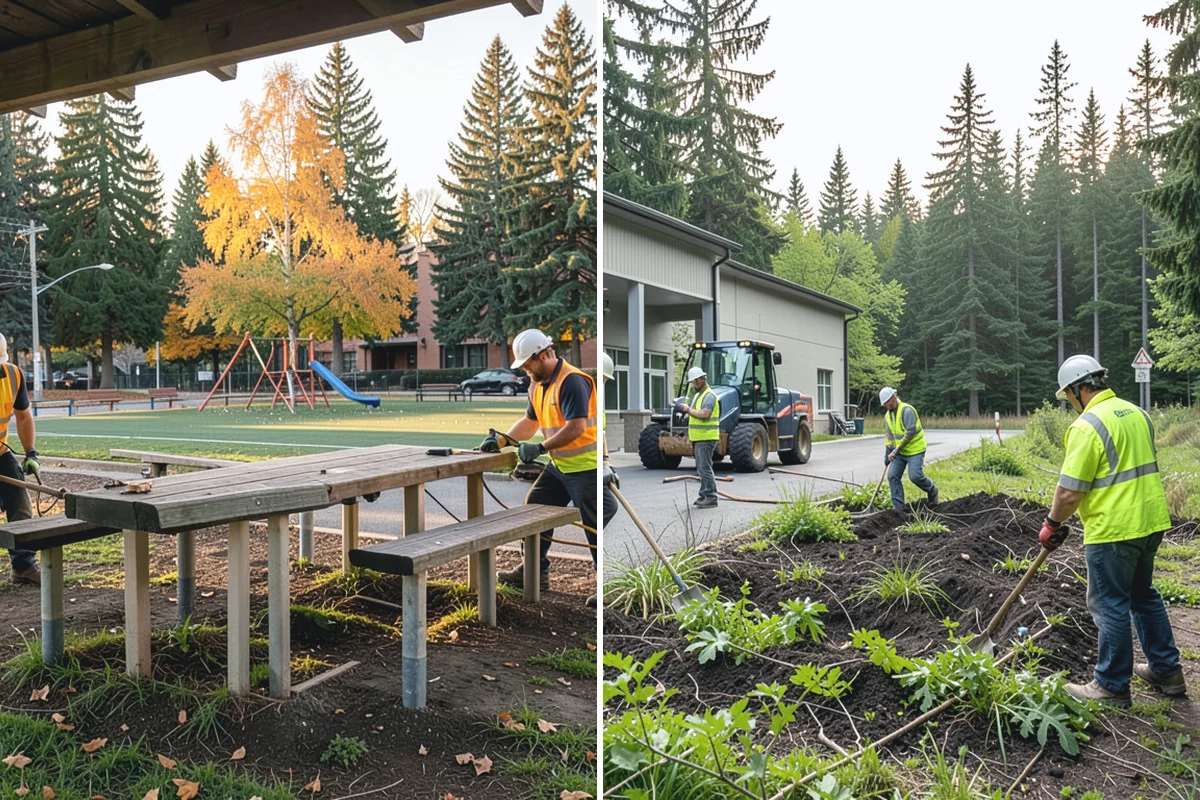 Backstop Installation in Medina, King County, WA - Confirm field classification, backstop dimensions, and layout