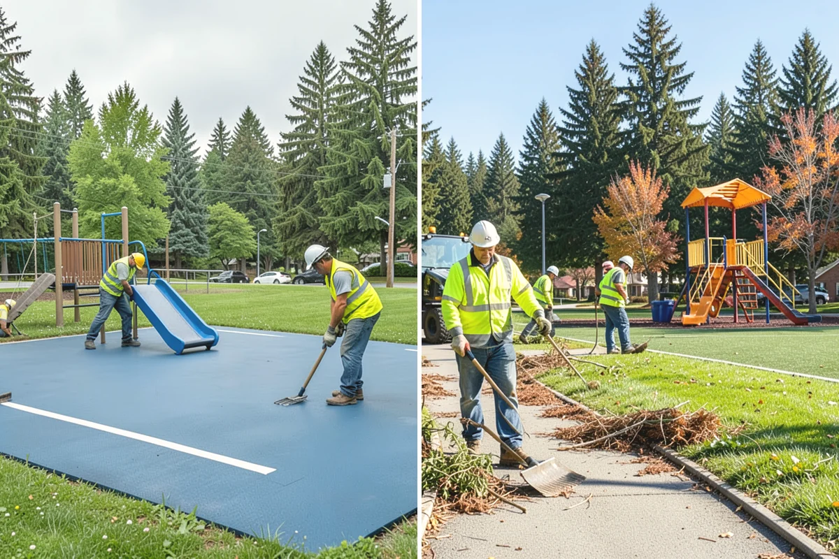 Backstop Installation in Mukilteo, Snohomish County, WA - Confirm field classification, backstop dimensions, and layout