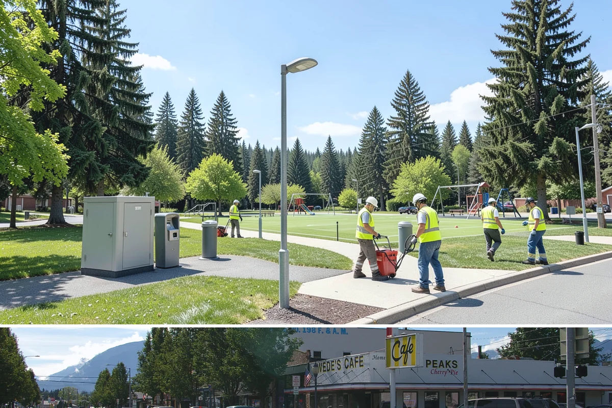 Backstop Installation in North Bend, King County, WA - Footing and structural work is best scheduled in the drier months when excavations and concrete cure reliably.