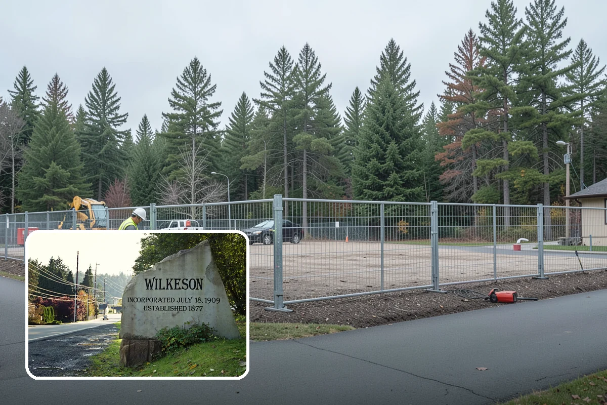 Backstop Installation in Wilkeson, Pierce County, WA - Contains foul balls and protects spectators behind home plate