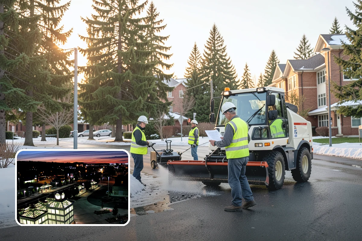 Banner Installation in Auburn, King County, WA - Proper brackets and tensioning for wind resistance