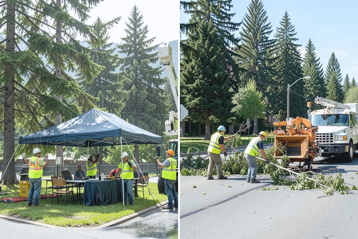 Banner Installation in Auburn, King County, WA - Confirm banner locations, sizes, and pole hardware