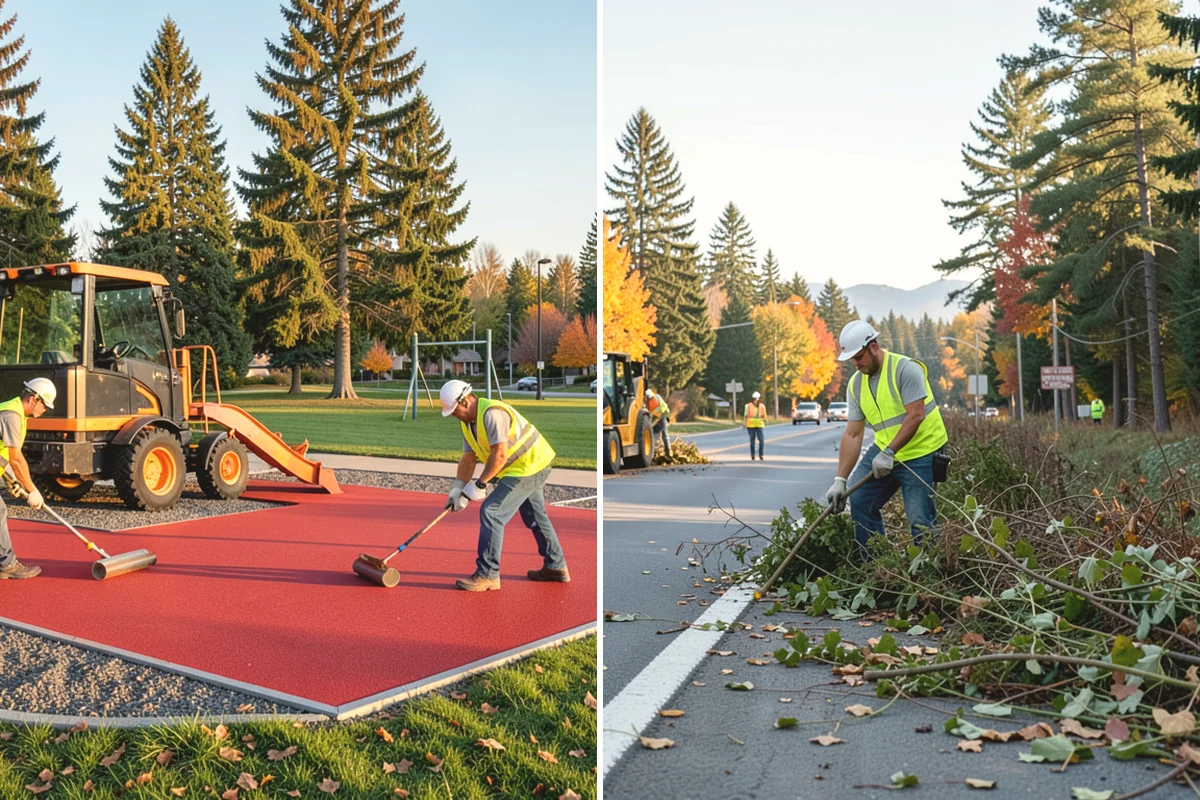 Banner Installation in Black Diamond, King County, WA - Confirm banner locations, sizes, and pole hardware