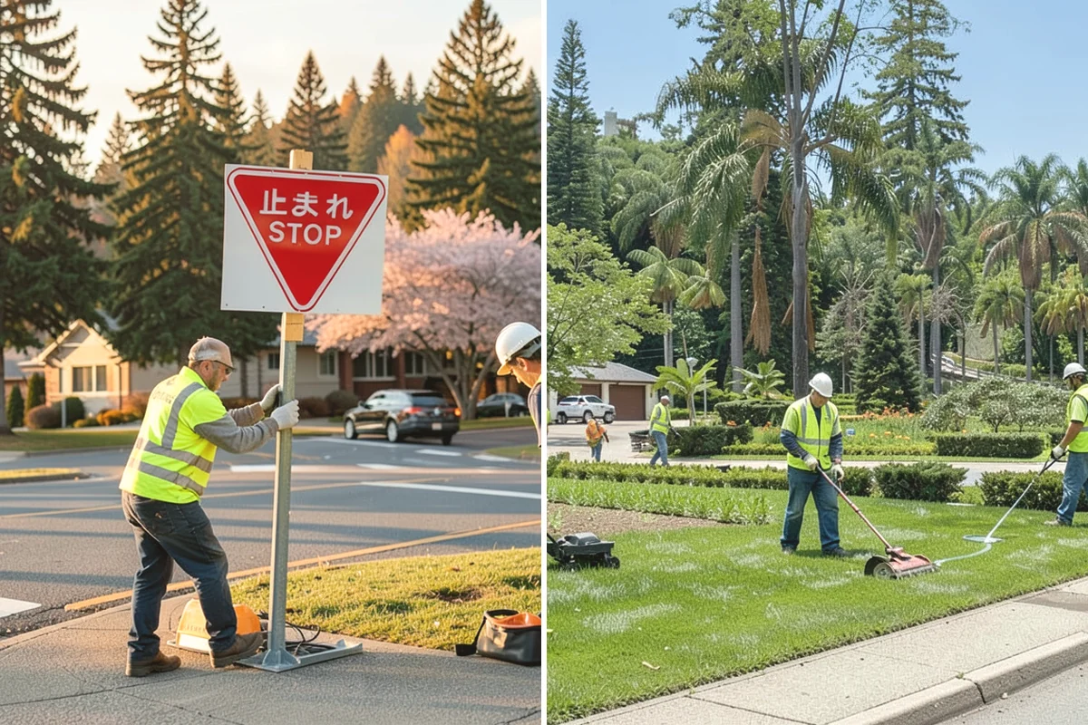 Banner Installation in Covington, King County, WA - Confirm banner locations, sizes, and pole hardware