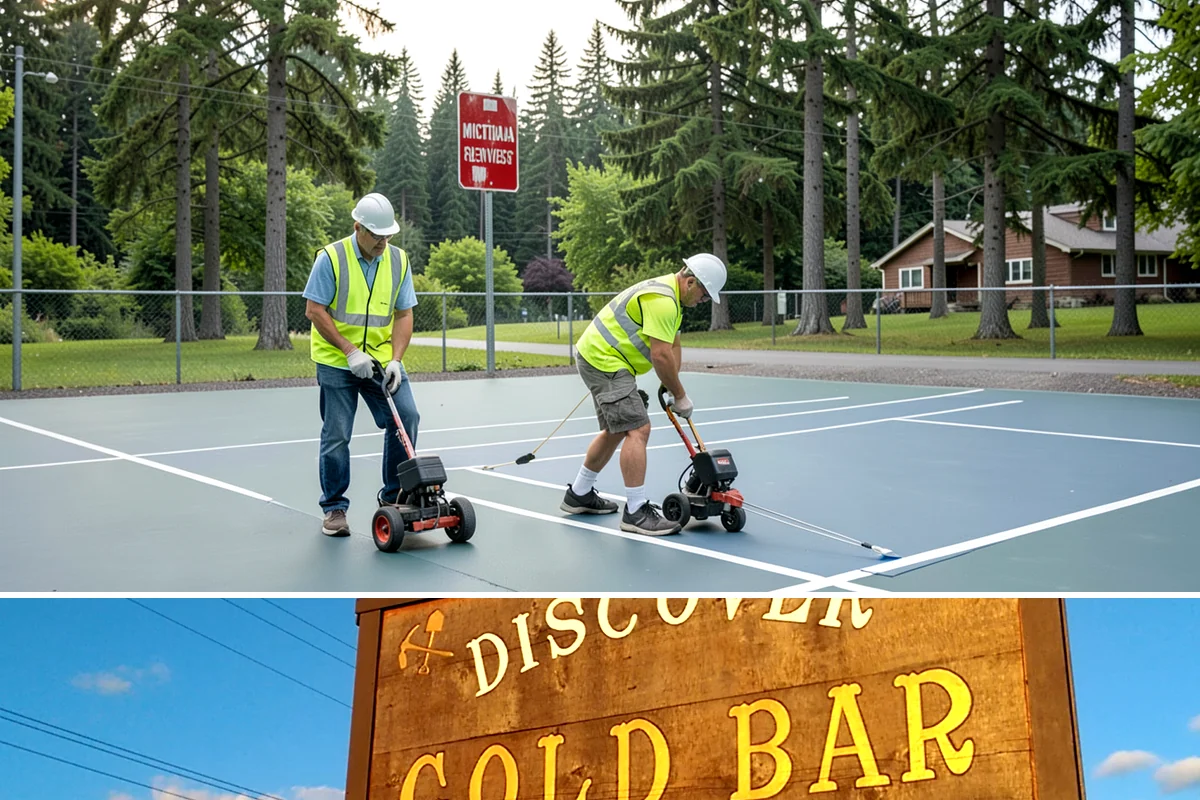 Banner Installation in Gold Bar, Snohomish County, WA - Banner cycles turn over most frequently in spring and summer as the civic event calendar fills.