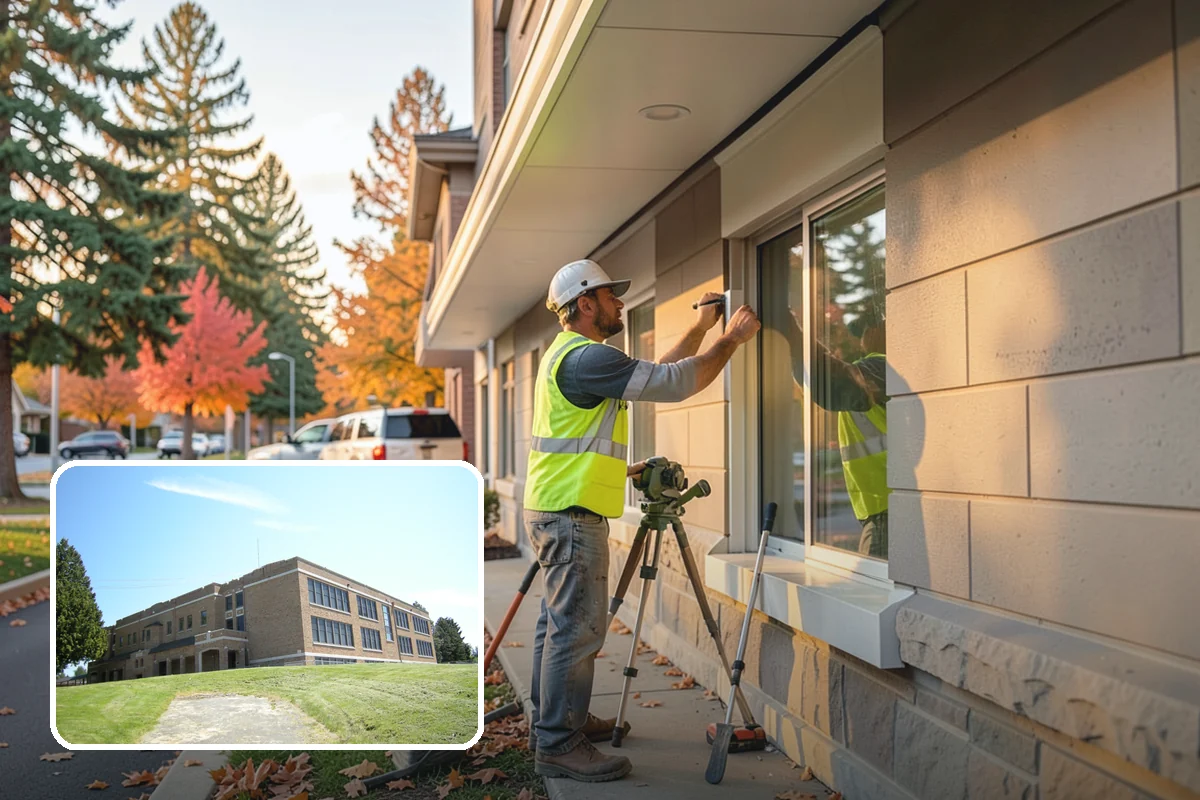 Banner Installation in Maple Valley, King County, WA - Proper brackets and tensioning for wind resistance