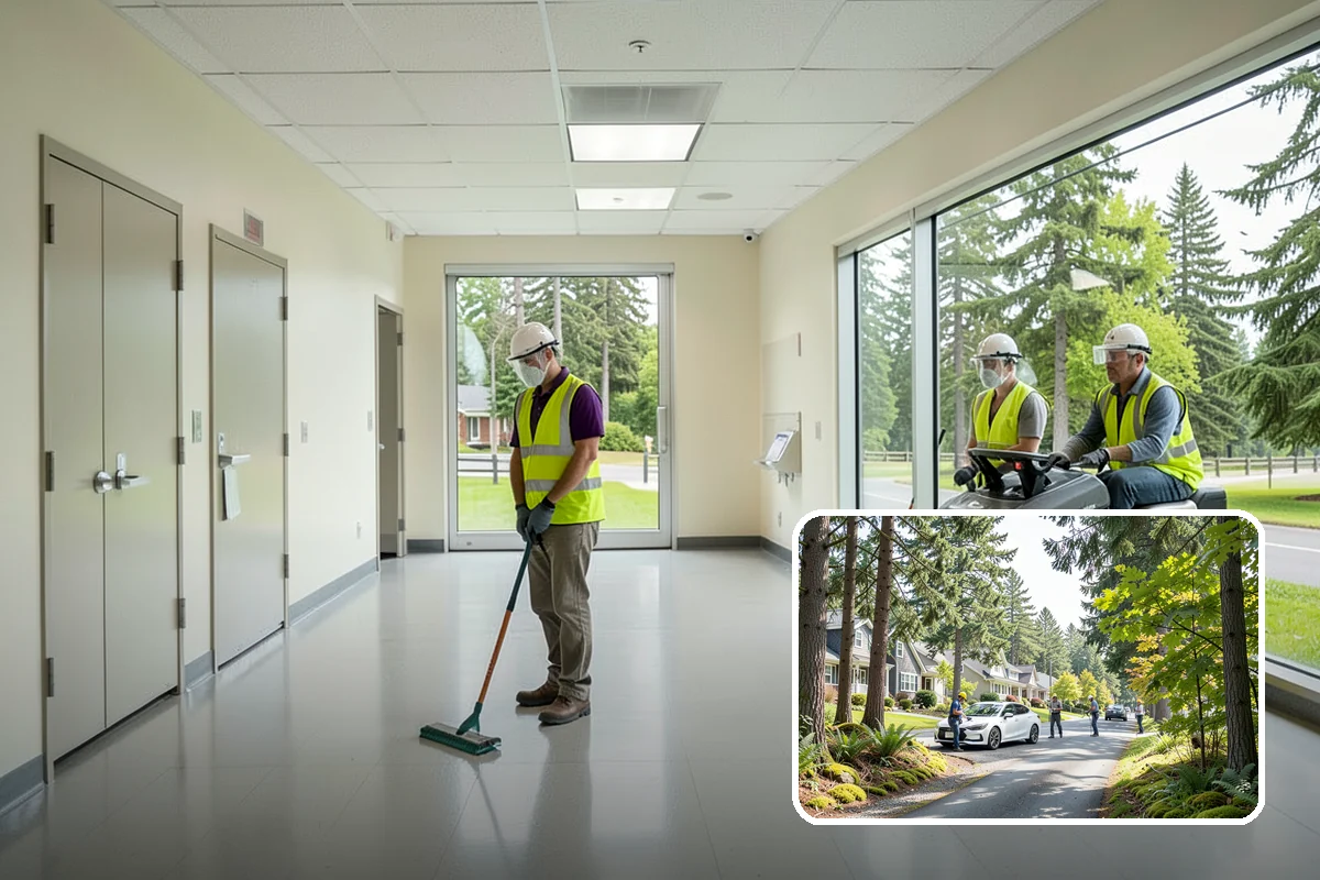 Banner Installation in Normandy Park, King County, WA - Proper brackets and tensioning for wind resistance