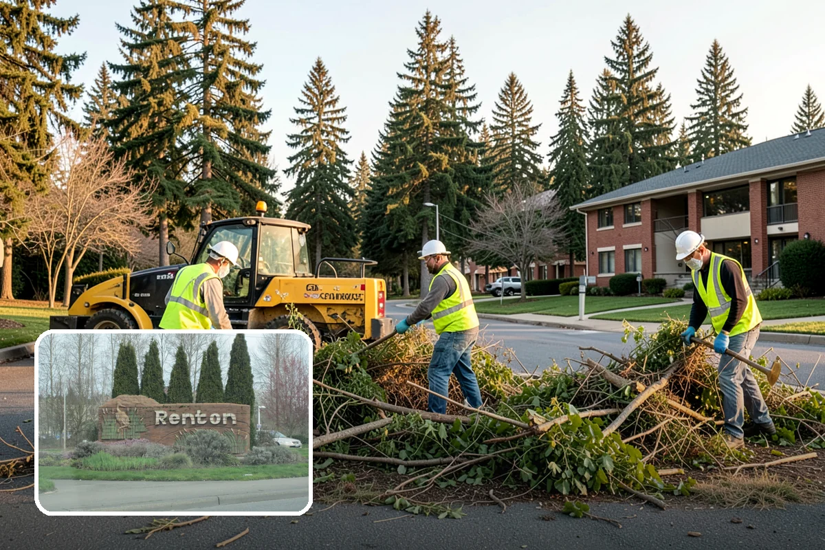Banner Installation in Renton, King County, WA - Proper brackets and tensioning for wind resistance
