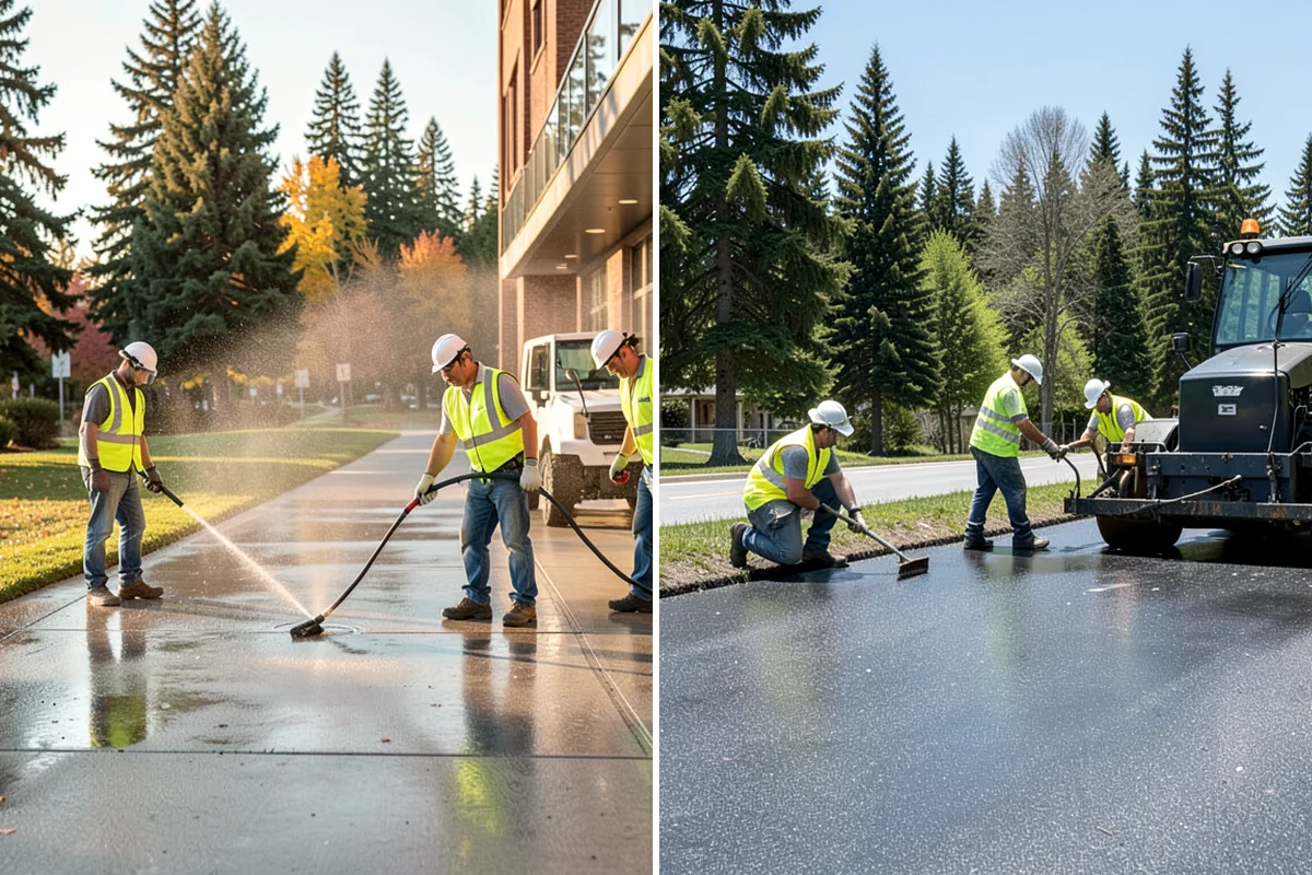 Banner Installation in SeaTac, King County, WA - Confirm banner locations, sizes, and pole hardware