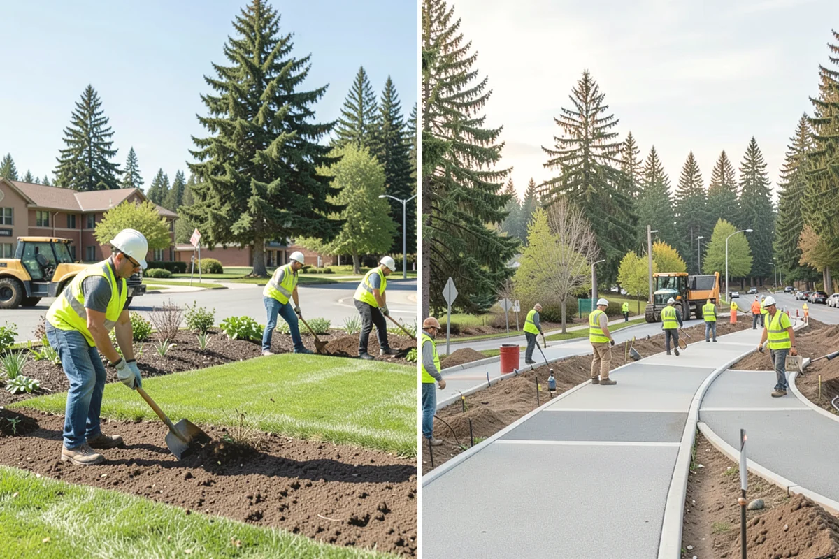 Banner Installation in Steilacoom, Pierce County, WA - Confirm banner locations, sizes, and pole hardware