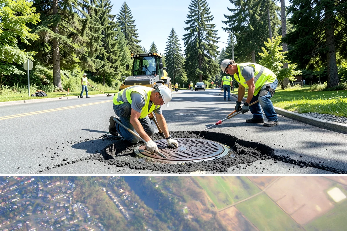 Bare Ground Vegetation Control in Algona, King County, WA - Bare-ground applications are most effective when applied in early spring ahead of the primary germination flush.