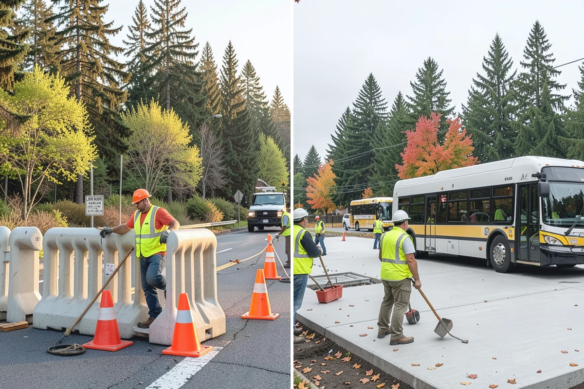 Bare Ground Vegetation Control in Auburn, King County, WA - Identify bare-ground zones and confirm setbacks from drainage and plantings