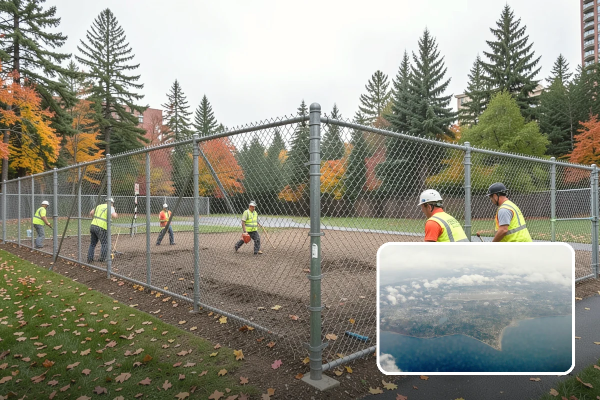 Bare Ground Vegetation Control in Burien, King County, WA - Keeps operational yards and fence lines clear for a full season