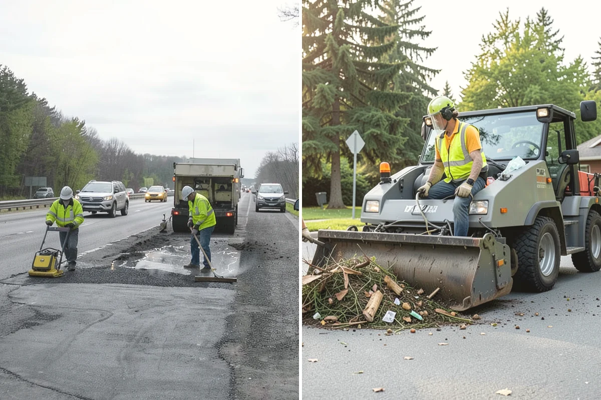 Bare Ground Vegetation Control in Burien, King County, WA - Identify bare-ground zones and confirm setbacks from drainage and plantings