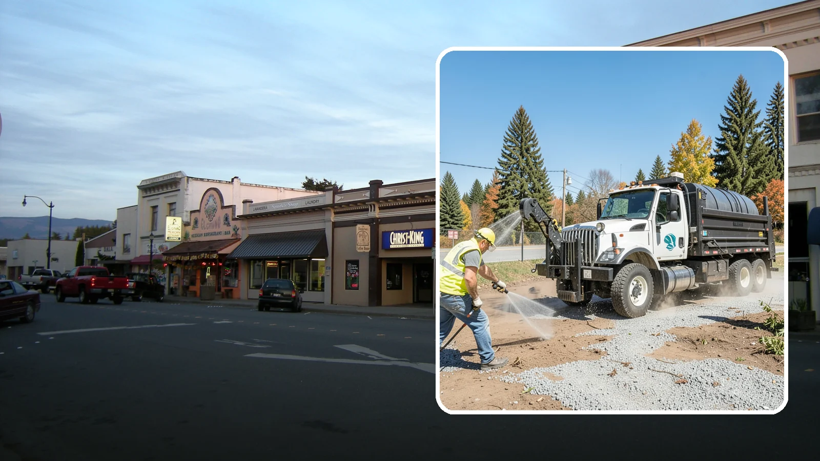 Bare Ground Vegetation Control in Burlington, Skagit County, WA - Long-residual vegetation control keeping gravel yards, fence lines, and equipment areas free of growth.