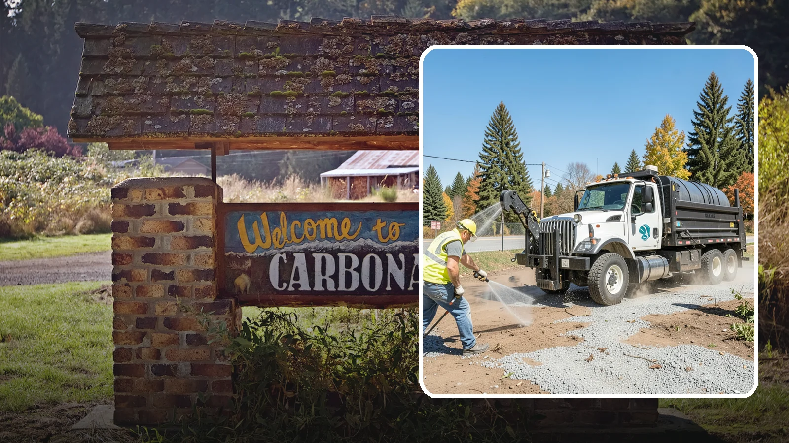 Bare Ground Vegetation Control in Carbonado, Pierce County, WA - Long-residual vegetation control keeping gravel yards, fence lines, and equipment areas free of growth.