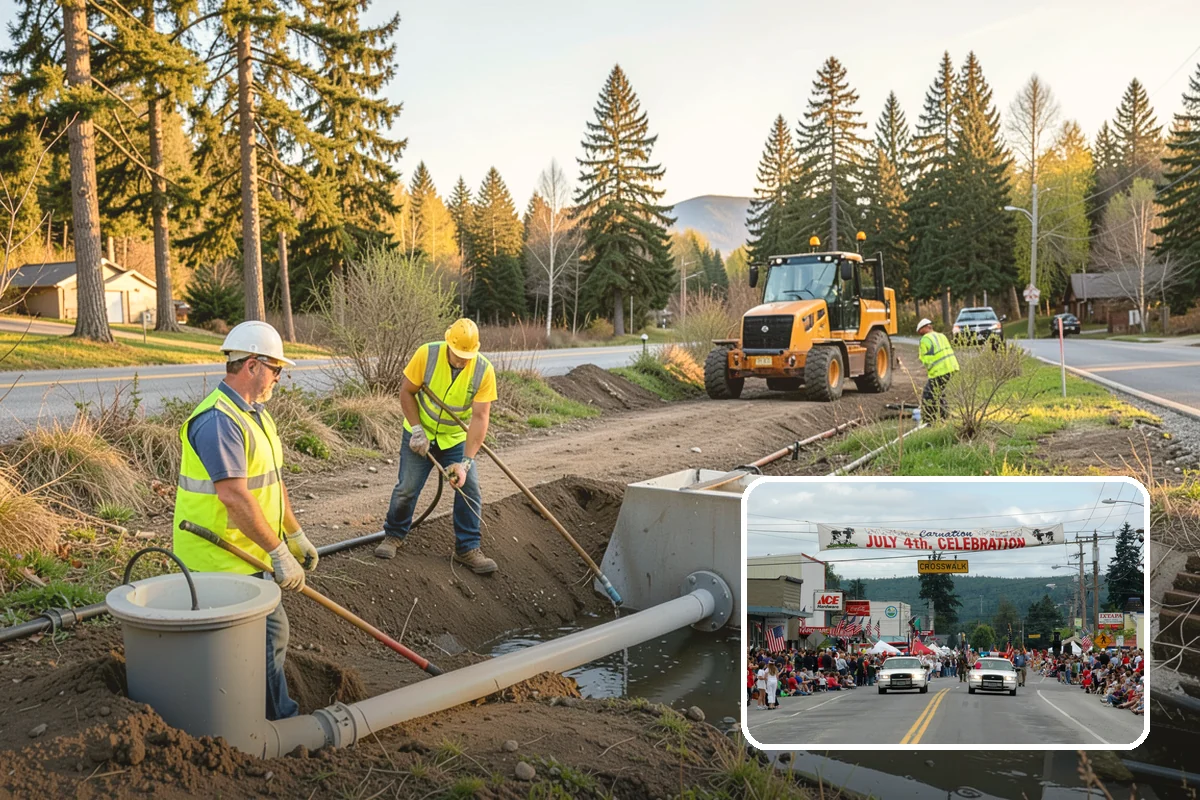 Bare Ground Vegetation Control in Carnation, King County, WA - Keeps operational yards and fence lines clear for a full season