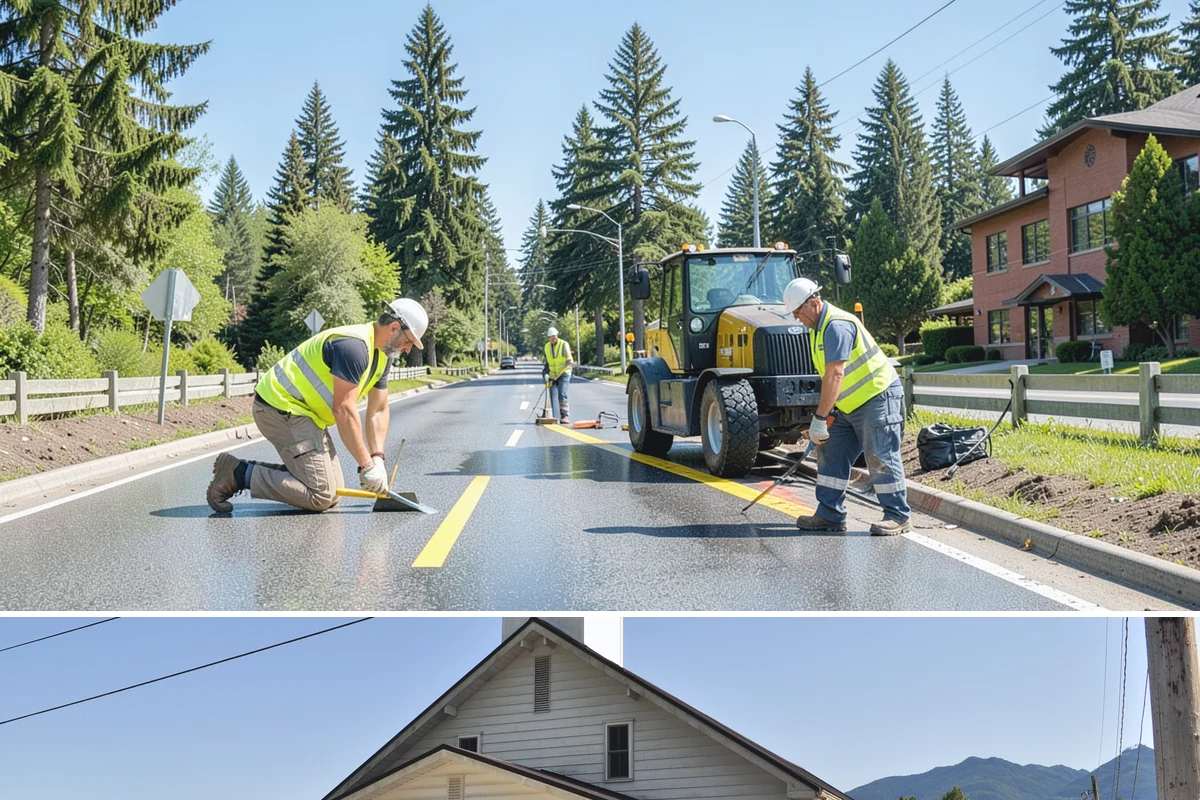 Bare Ground Vegetation Control in Concrete, Skagit County, WA - Bare-ground applications are most effective when applied in early spring ahead of the primary germination flush.