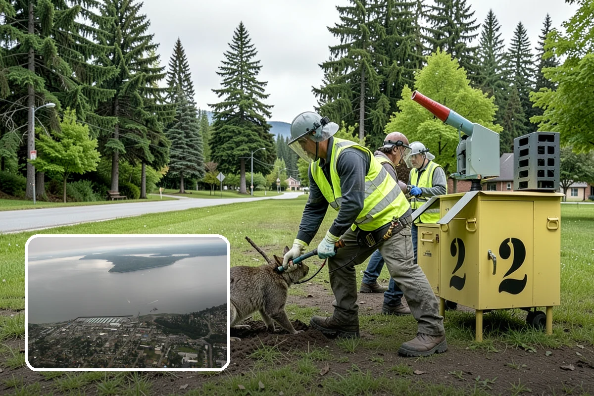 Bare Ground Vegetation Control in Des Moines, King County, WA - Keeps operational yards and fence lines clear for a full season