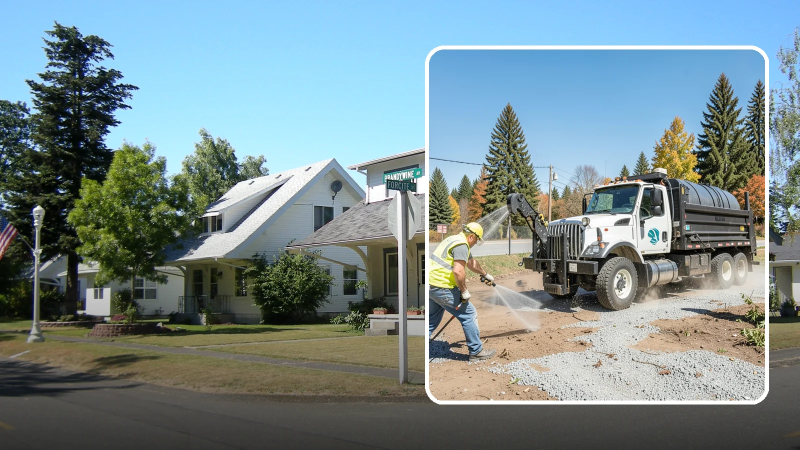 Bare Ground Vegetation Control in DuPont, Pierce County, WA - Long-residual vegetation control keeping gravel yards, fence lines, and equipment areas free of growth.