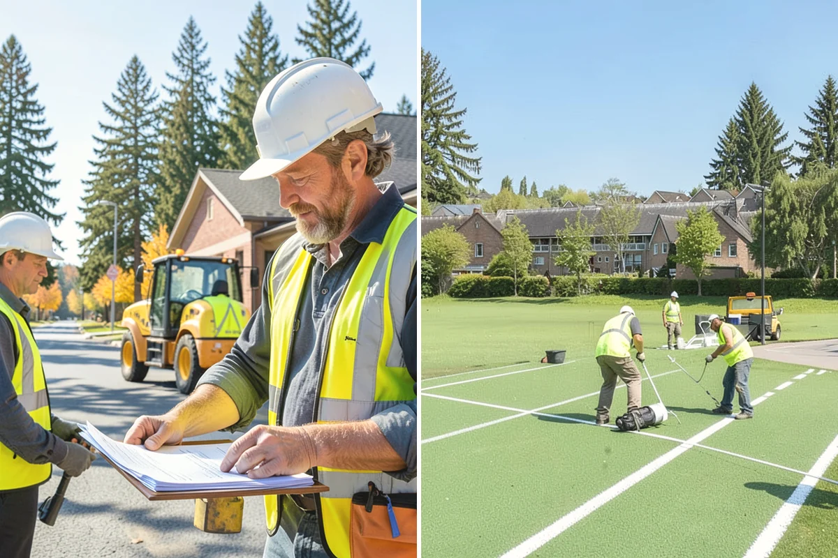 Bare Ground Vegetation Control in Duvall, King County, WA - Identify bare-ground zones and confirm setbacks from drainage and plantings