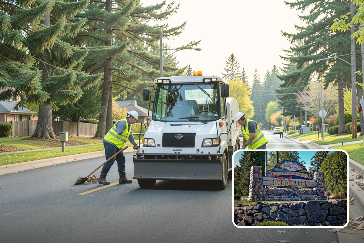 Bare Ground Vegetation Control in Eatonville, Pierce County, WA - Keeps operational yards and fence lines clear for a full season