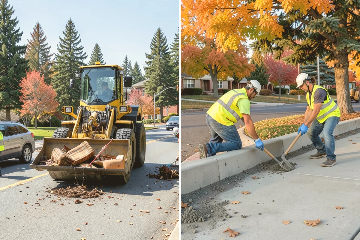 Bare Ground Vegetation Control in Edmonds, Snohomish County, WA - Identify bare-ground zones and confirm setbacks from drainage and plantings