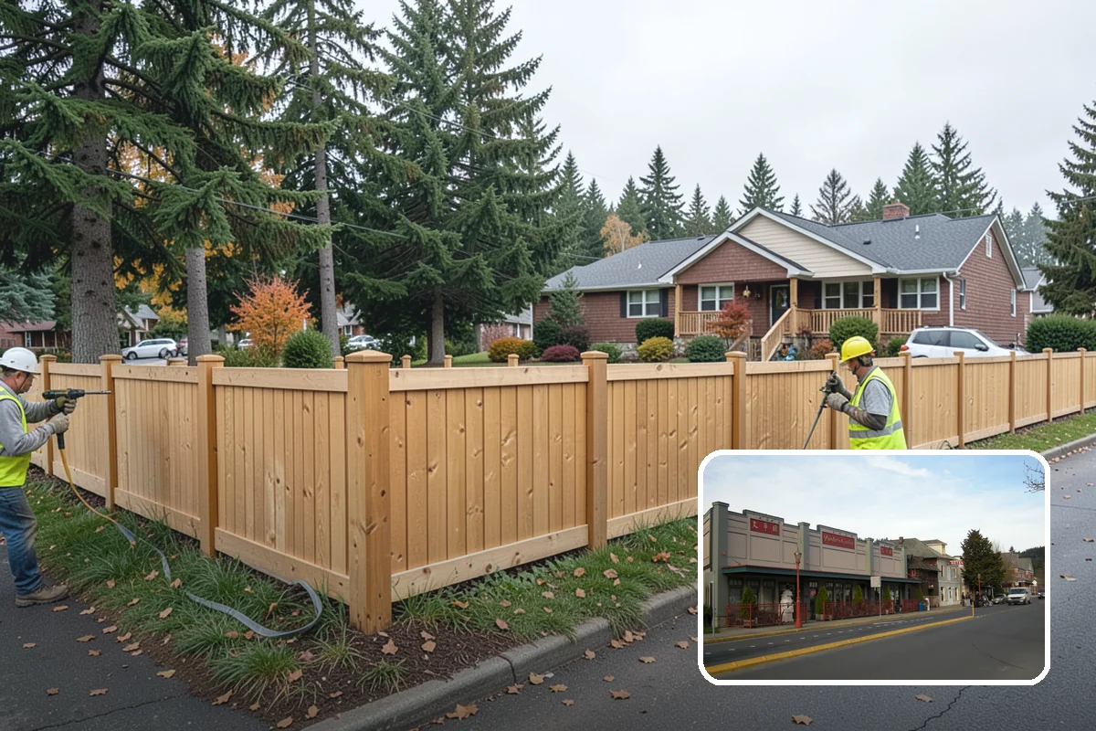Bare Ground Vegetation Control in Issaquah, King County, WA - Keeps operational yards and fence lines clear for a full season
